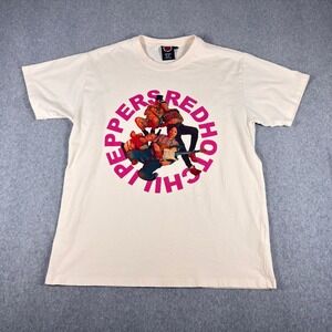 Red Hot Chili Peppers Shirt Mens Large Unlimited Love World Tour 24